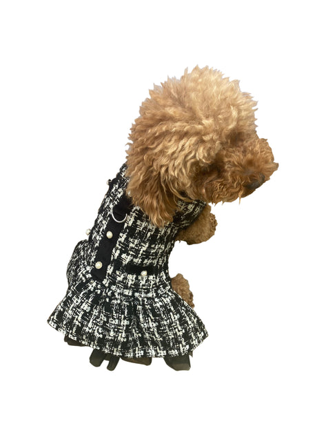Chanel Dress, Black Plaid – The Dog Squad