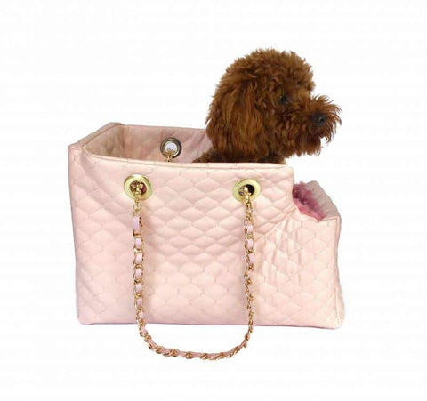 NEW Kate Quilted Carrier, Light Matte Pink