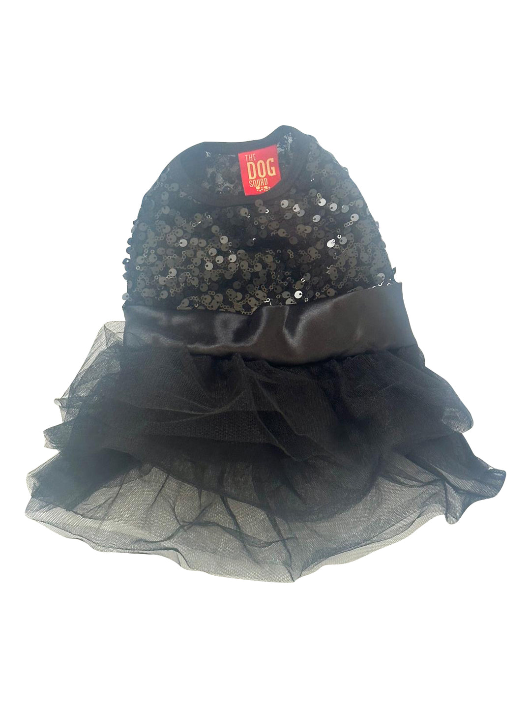 Marilyn Dog Tutu Dress, Black Sequins – The Dog Squad