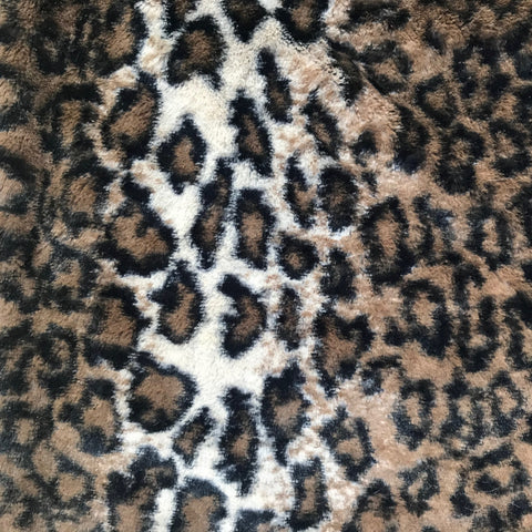 Blanket, Dark Brown Leopard
