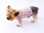 Light Pink Leopard Moviestar Mock Neck
