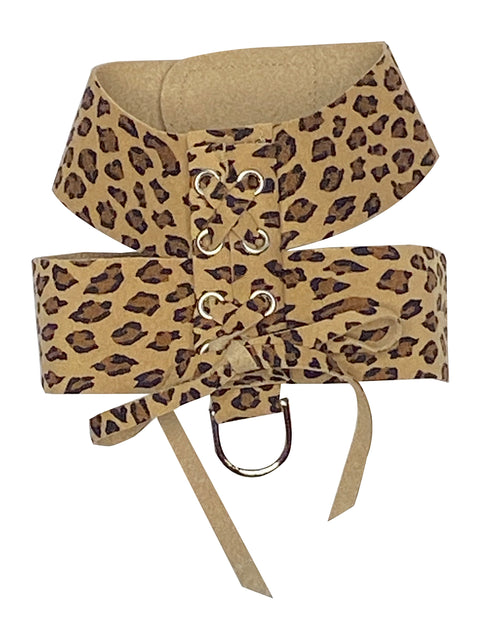Parisian Corset Harness, Cheetah