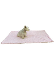 Large Blanket, Pink Paisley