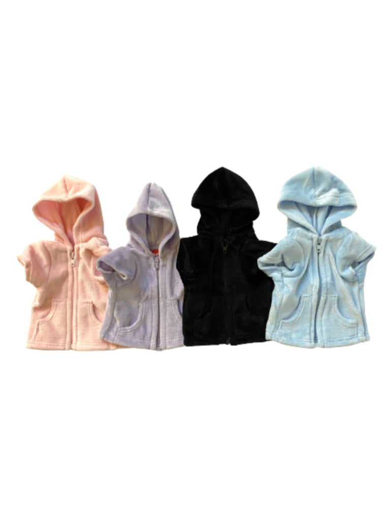 Kids Lilac Bear Hoodie