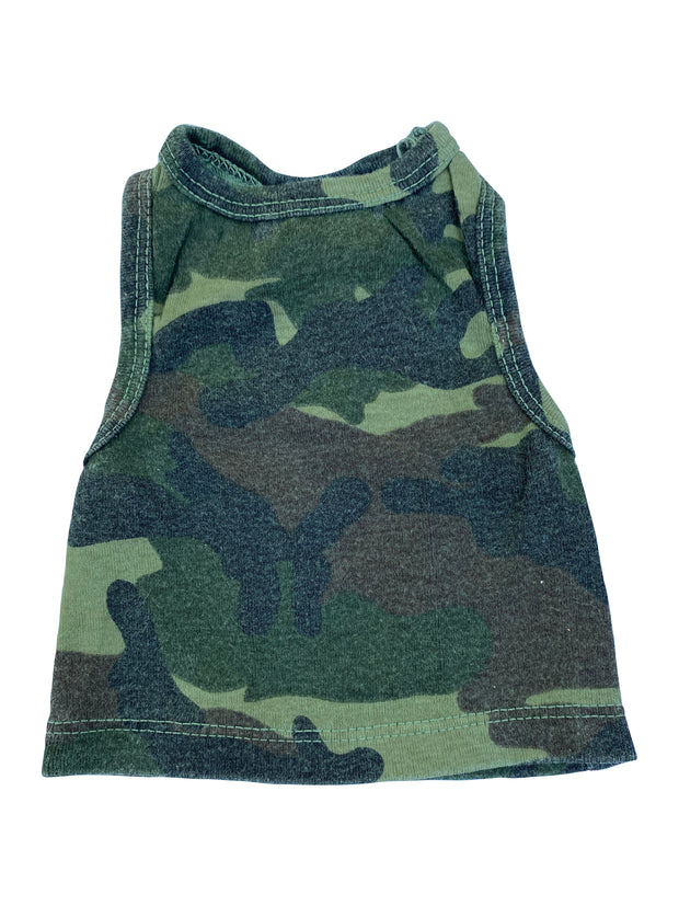 Olive Camo Tank with Straight bottom