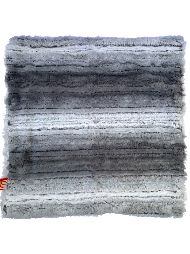 Carrier Square Blanket, Grey Ombre